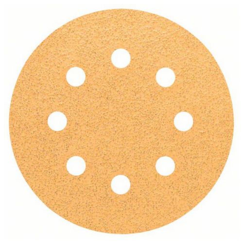 Disco de Lija con Velcro 125mm Granos Variedades 8P Madera Bosch