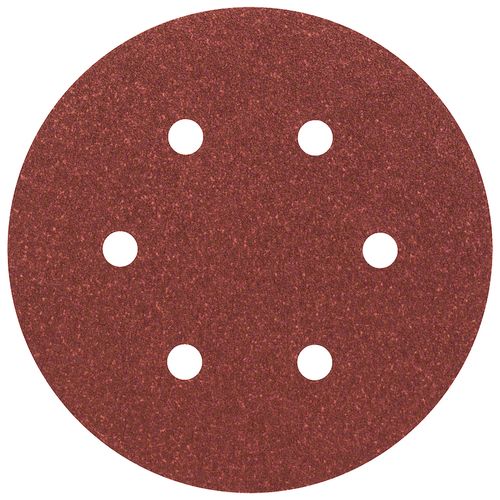 Disco Lija Velcro 150mm Grano variedades 6p para Madera Bosch