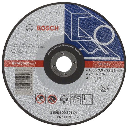 Disco Corte Metal 7" X 3.0 Mm Bosch