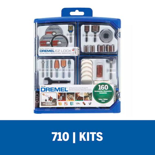 Kit Multiusos 160  Piezas 0710AK Dremel