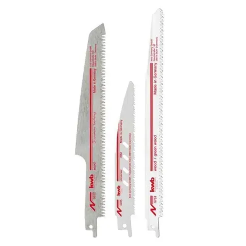 Set de 3 Hojas de Sierra Sable Akku-Top Kwb