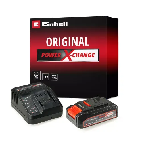 Starter Kit Batería 18V 2,5Ah + Cargador Power X-Change Einhell