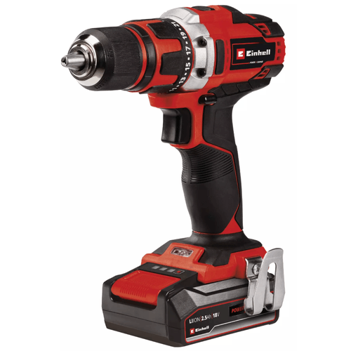 Taladro Atornillador Inalámbrico 18V TE-CD 18/40-1 Li con Batería 2,5Ah y Cargador Einhell