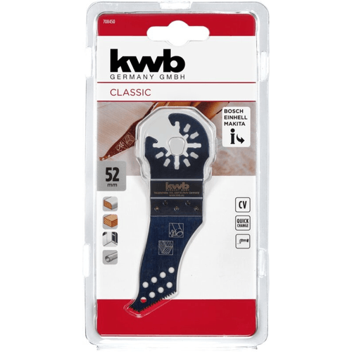Hoja Cortadora para Madera y Plástico 52mm Kwb