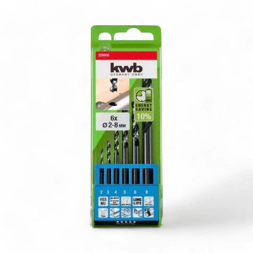 Set Brocas Hi-Inox Cobalto 6 Unidades kwb