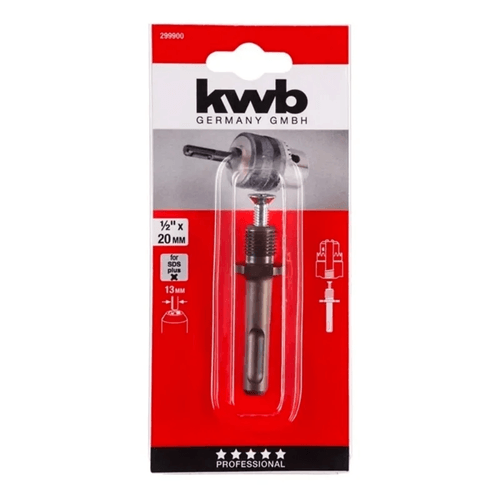 Adaptador para Mandril SDS 1/2" kwb
