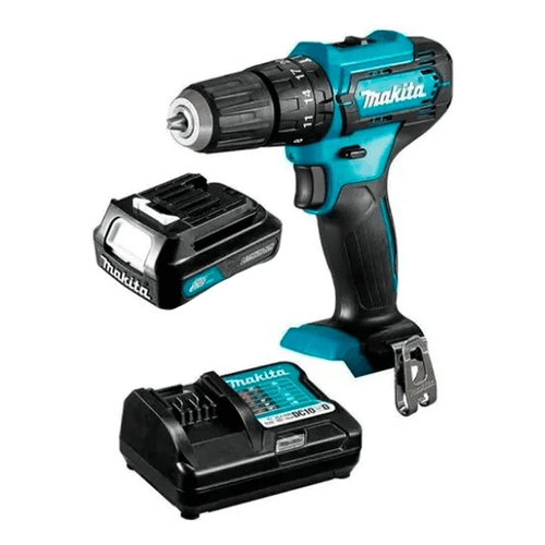 Taladro Percutor 10Mm + 1 Batería 12V 2.0 Ah + Cargador HP333DWY Makita
