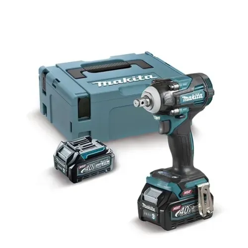 Llave de Impacto 1/2" XGT 40Vmax + 2 Baterías y Cargador Makita