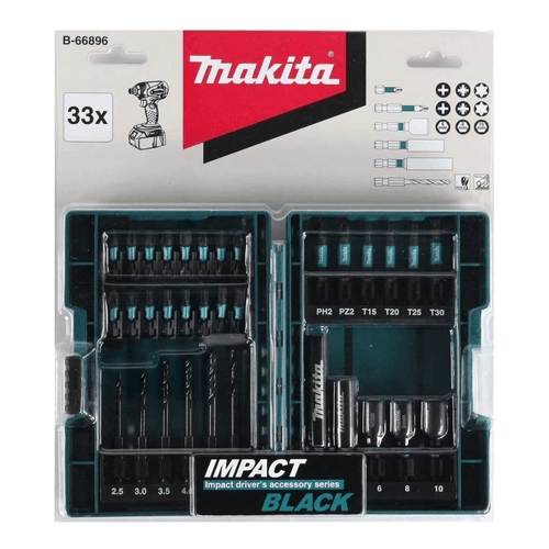 Set de Punta 33 Piezas Impact Black B-66896 Makita