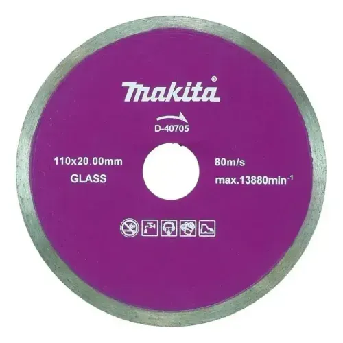Disco Diamantado 110 x 20 mm Continuo D-40705 Makita