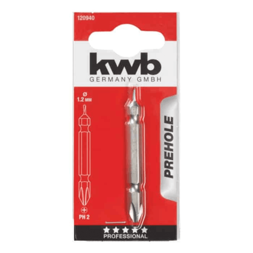 Punta PH2 Prehole + Avellanador Kwb