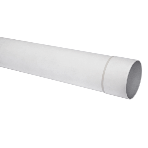 Tubo de Bajada Canaleta Blanco D80x3m P-25 Hoffens
