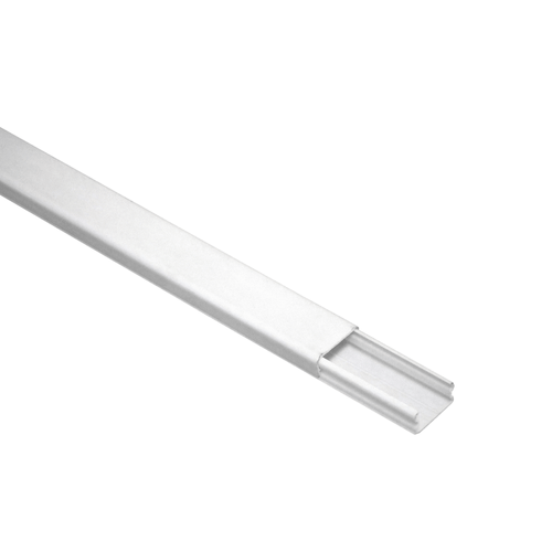 Canaleta Eléctrica Bandeja 2 m 20 x 10 mm Blanca sin Adhesivo Hoffens