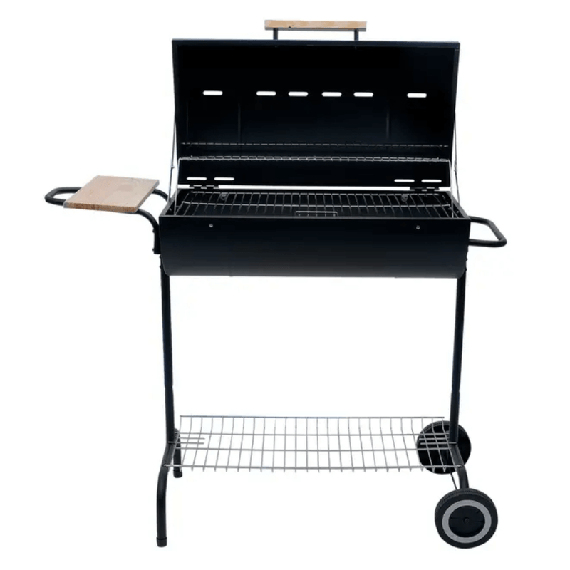 Parrilla Carbon Medio Tambor con Tapa 2