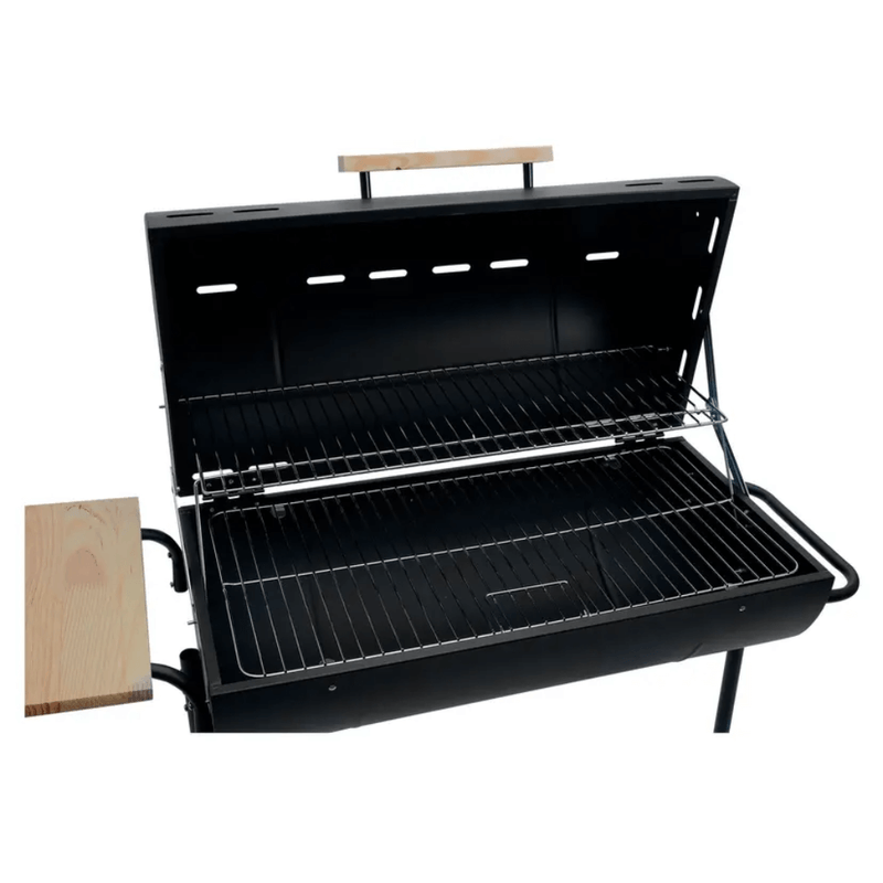 Parrilla Carbon Medio Tambor con Tapa 5