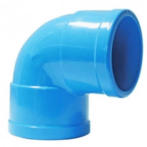 Codo Hidráulico PVC 90mm x 90° CEM Hoffens