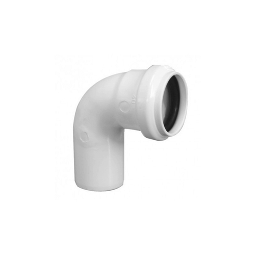 Codo Sanitario Blanco 40 mm x 87.5° Hoffens
