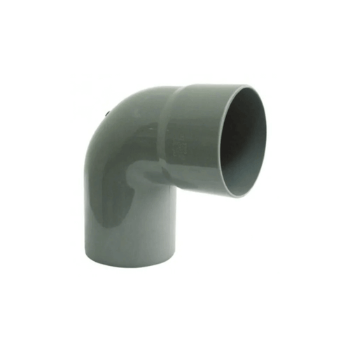Codo Sanitario Gris 40mm x 87.5° Hoffens