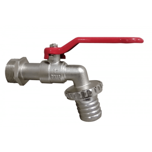 Llave Bola Latón (Zamak) 1/2" Hoffens