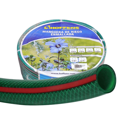 Manguera Mallaflex 1/2" Jardín Verde x Metro Hoffens