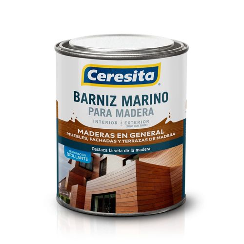 Barniz Marino Brillante Roble Claro LT Ceresita