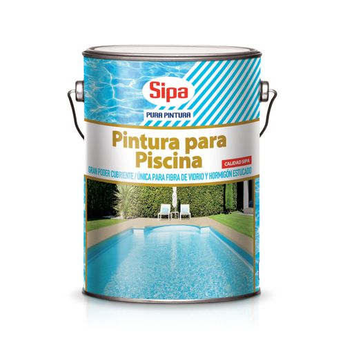 Pintura Piscina Blanco Galón Sipa