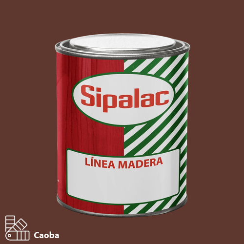 Tinta Para Madera Caoba Litro Sipa