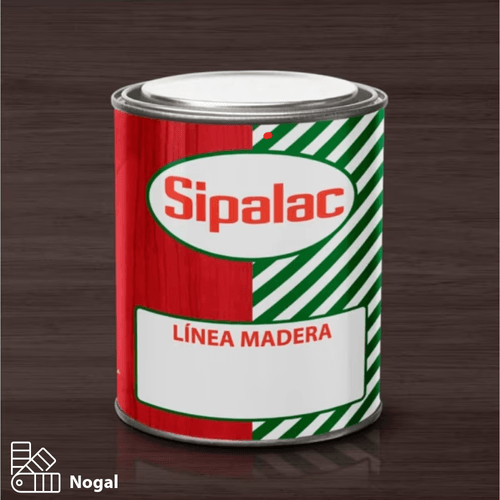 Tinta Para Madera Nogal Litro Sipa