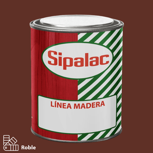 Tinta Para Madera Roble Litro Sipa