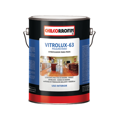 Barniz Vitrificante Vitrolux 63 Natural Galón Chilcorrofín