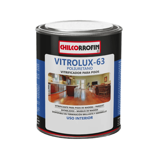 Barniz Vitrificante Vitrolux 63 Natural Litro Chilcorrofín