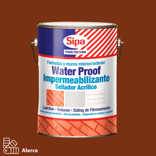 Sellador Impermeabilizante Water Proof Alerce Galón Sipa