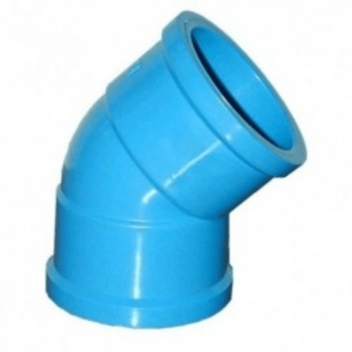 Codo Pvc 50 Mm X 45º Cementar Hoffens