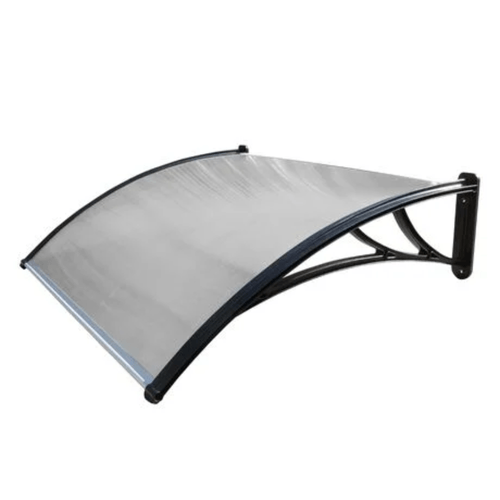 Alero de Policarbonato Curvo Transparente 1.0 x 1.2 m DVP