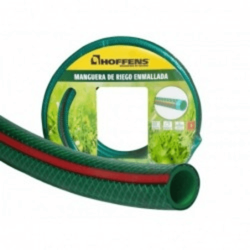 Dispensador Manguera Mallaflex 1/2" Jardín Verde sin Accesorios x 20 m Hoffens