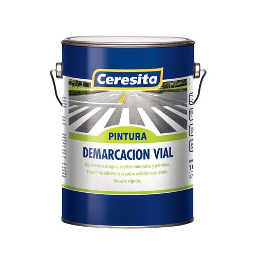 Pintura Demarcación Vial Acrílica Blanco GL Ceresita