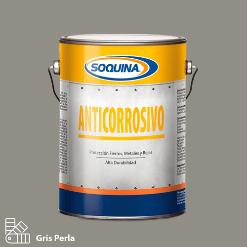 Anticorrosivo Gris Perla GL Soquina