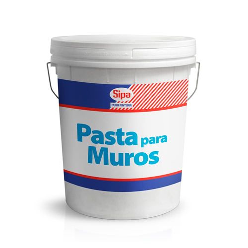 Pasta Muro Acrílica Exterior Balde 24 kg Sipa