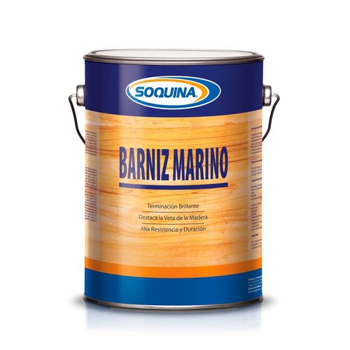 Barniz Marino Color Ladrillo Galón Soquina