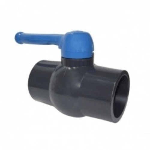 Llave de Paso de Bola PVC 90 mm Hoffens