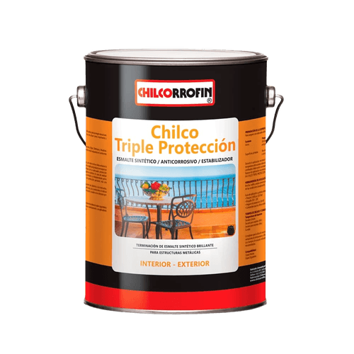 Esmalte Sintético Triple Protección Blanco Galón Chilcorrofín