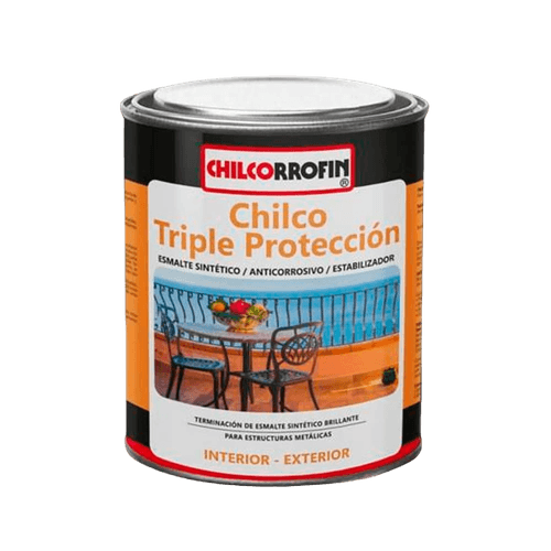Esmalte Sintético Triple Protección Blanco Litro Chilcorrofín