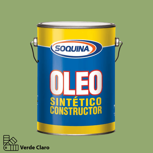 Óleo Constructor Verde Claro Galón Soquina