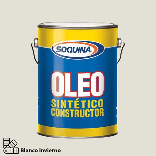 Óleo Constructor Blanco Invierno Galón Soquina