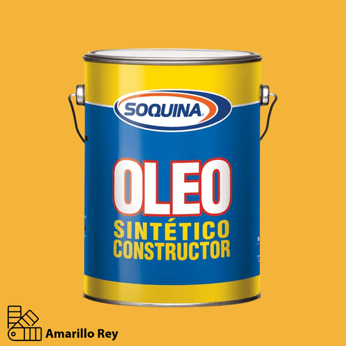 Óleo Constructor Amarillo Rey Galón Soquina