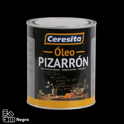 Pintura Pizarrón Negra Litro Ceresita