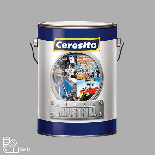 Esmalte Alta Temperatura Gris 400º CALORKOTE Galón Ceresita