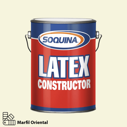 Látex Constructor Marfil Oriental Galón Soquina