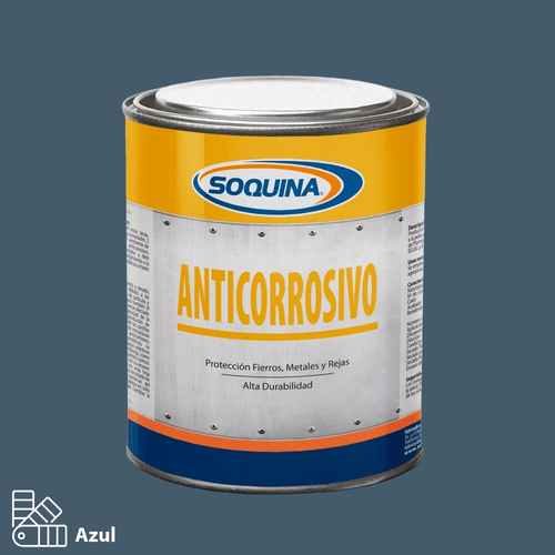 Anticorrosivo Azul Lt Soquina