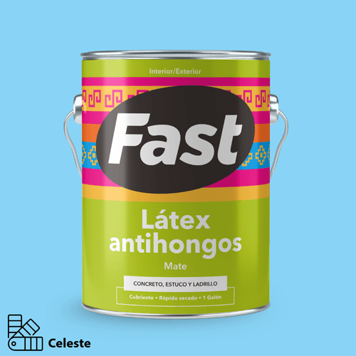 Látex Antihongos Celeste Galón Fast